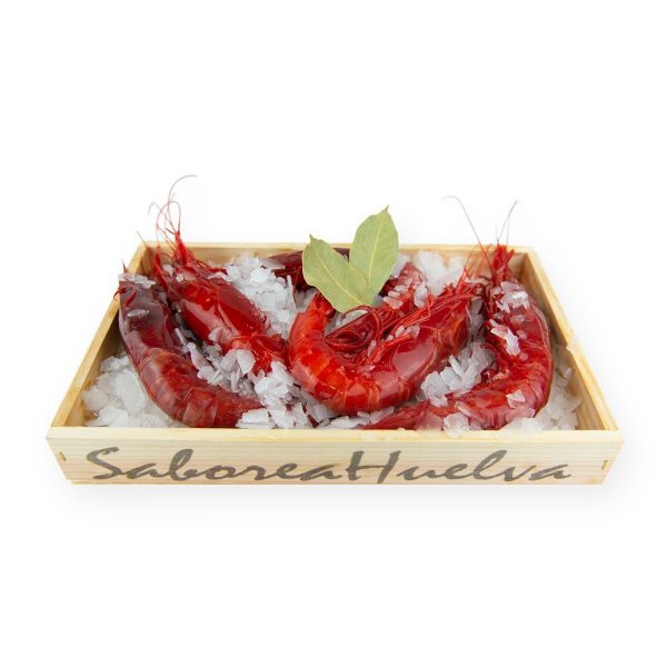 Carabineros frescos para hacer recetas de arroz o mariscadas