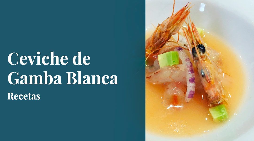 Receta de Ceviche de Gamba por Daniel del Toro -Saboreahuelva.com