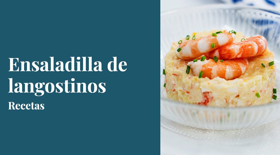 Receta de ensaladilla de langostinos