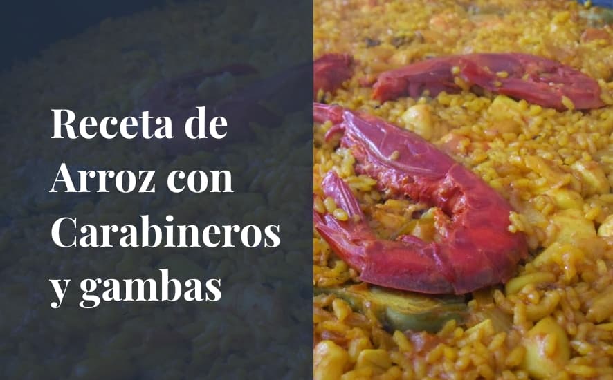 Receta de arroz con carabineros 1 Receta de arroz con carabineros - Saborea Huelva