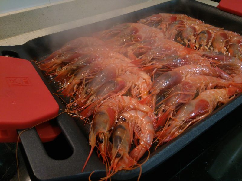 gamba roja a la plancha-saboreahuelva.com