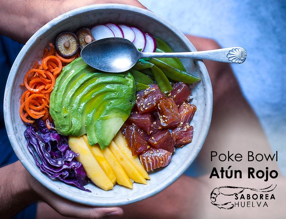 Poke bowl de atún rojo - Saborea Huelva