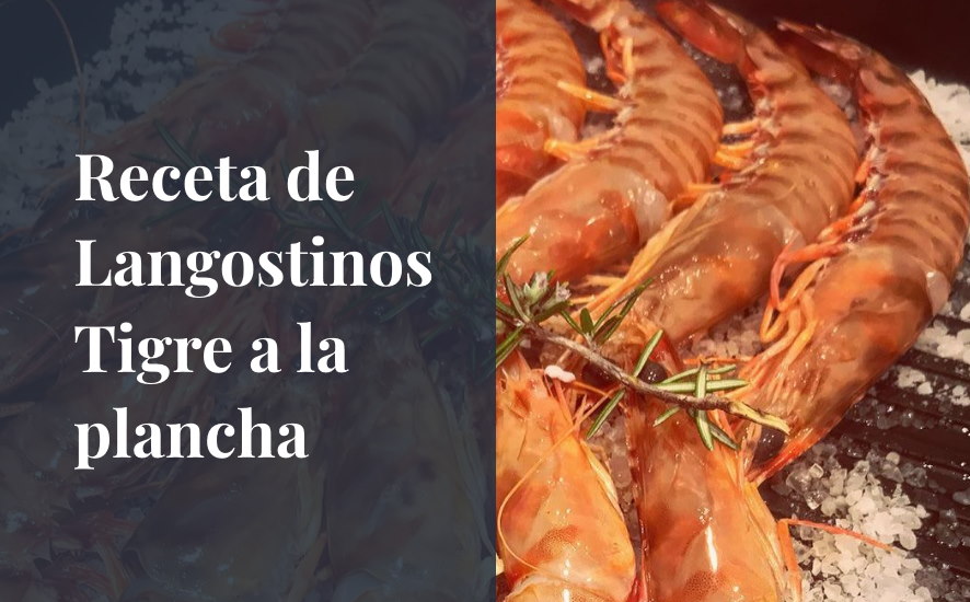Como hacer bien langostinos tigre a la plancha - receta de saboreahuelva