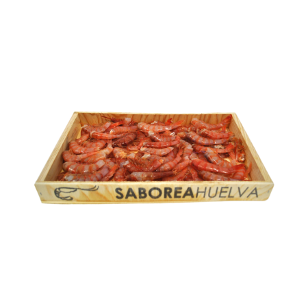 Gamba Roja Alistada - Saborea Huelva