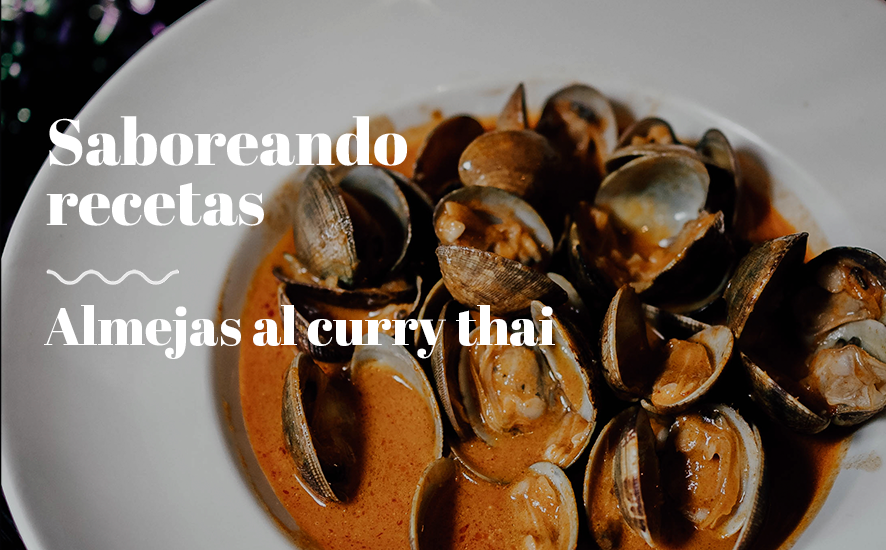 Almejas al curry Thai en 10 minutos - Saborea Huelva