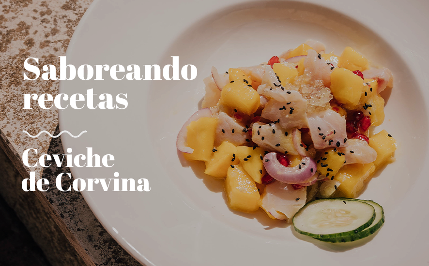 Ceviche de Corvina - Saborea Huelva
